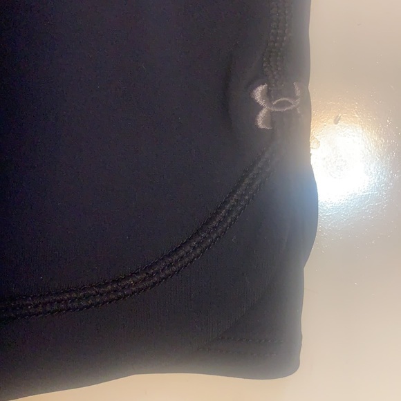 UNDER ARMOUR YOGA PANTS SZ extra SMALL, BLACK - Picture 2 of 10